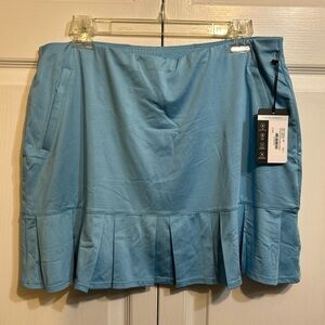 NWT Tail Activewear Tipton Pull On Ladies Golf Skort Naples Blue Size L Large